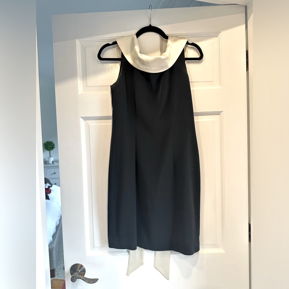 Black and White Formal Dress Size 8P (fits 2-6)